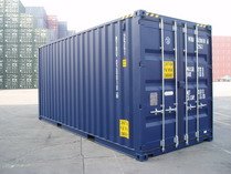 20' HC BLUE RAL 5013 shipping containers